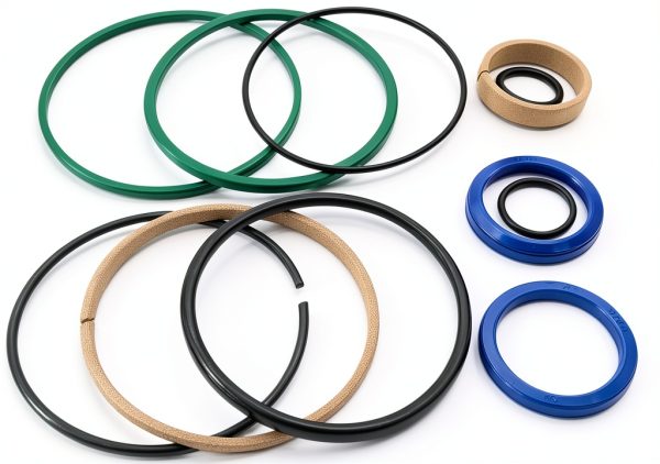 Hydraulic Log Splitter Cylinder Rebuild Seal Kit for 4.5"Bore x 1.75" Rod Cylinder-1