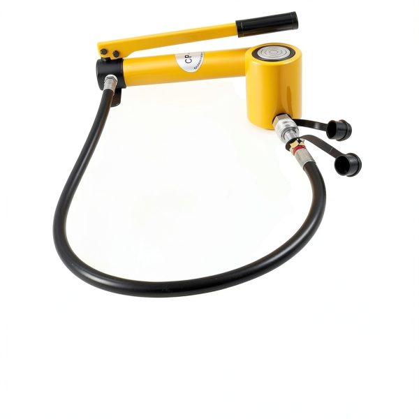 20T Mini Hydraulic Cylinder Jack BBTEQEKN Yellow Single-Acting-1