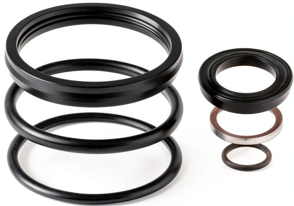 Rocklin Hydraulics Gannon Seal Kit 6-Pk for 1-1/8" Rod, 3" Bore-0