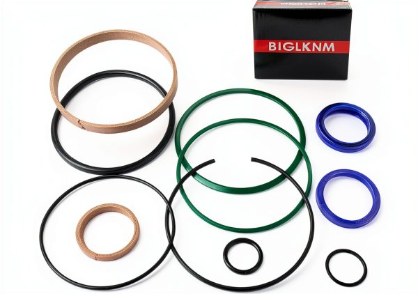Hydraulic Log Splitter Cylinder Rebuild Seal Kit for 4.5"Bore x 1.75" Rod Cylinder-0
