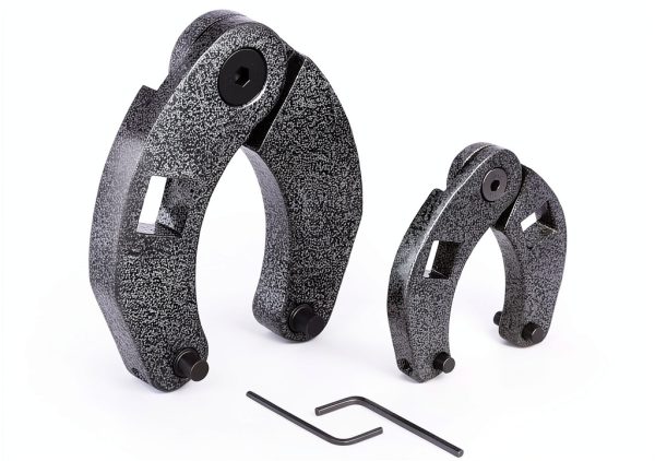 Orion Motor Tech Gland Nut Spanner Wrench Kit for 1" to 6" Gland Nuts, 1266 & 7463 Hydraulic Cylinder Wrench Set, 4pc Large & Small Wrench Set with 1/2" & 3/4" Drive for Hydraulic Cylinders Repairs-0