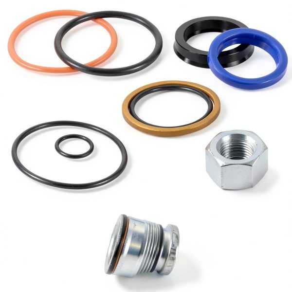 Replacement Skid Steer Lift Hydraulic Cylinder Seal Kit for Bobcat 444-0